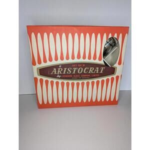 Vintage Aristocrat By Dominion Set of 8 24k Gold Tumbler Glasses